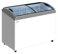 Ларь морозильный ITALFROST (CRYSPI) CF200C + 3 корзины, серый 