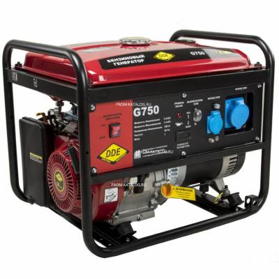 Бензиновый генератор DDE G750E 917-460 
